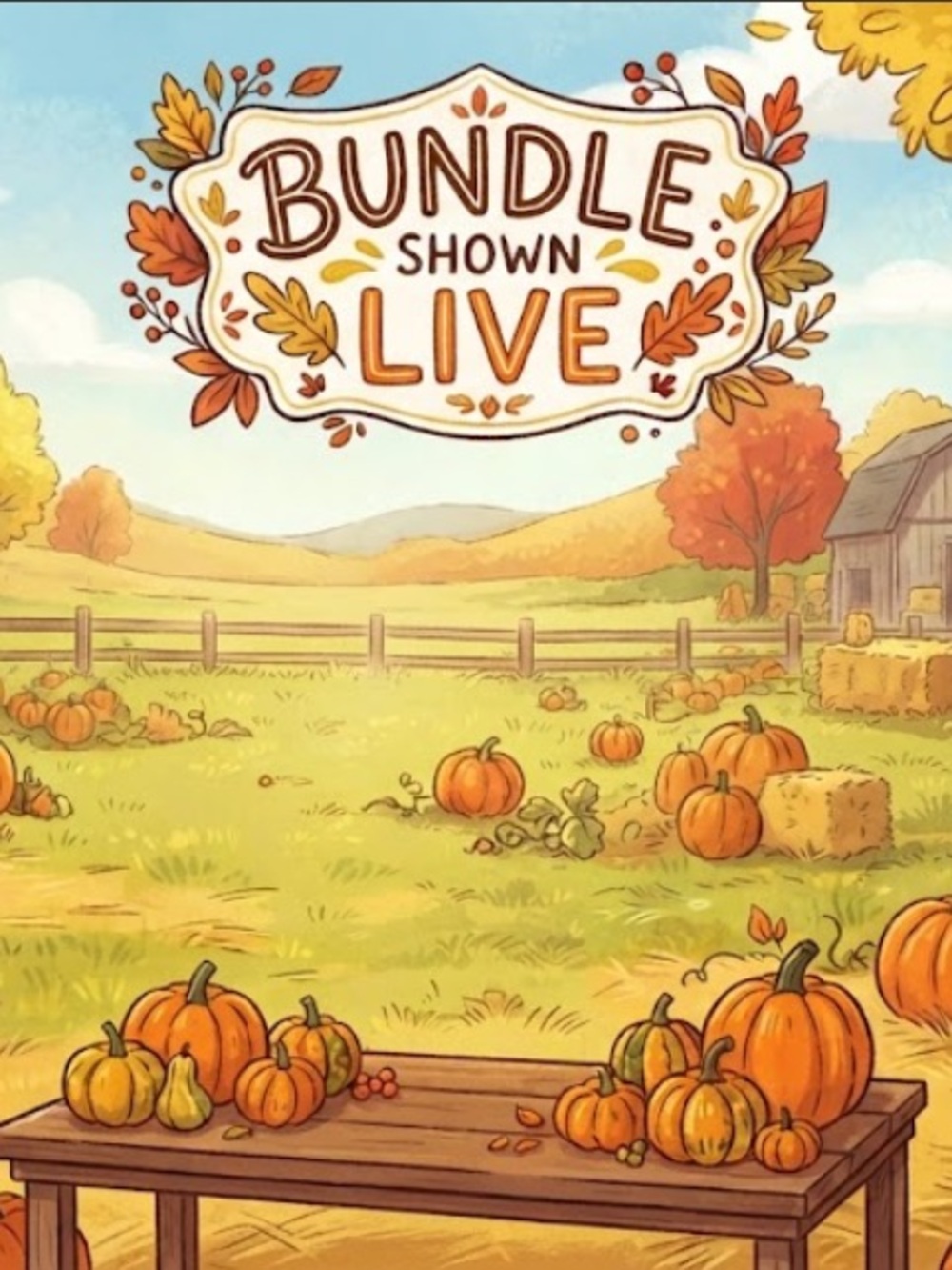 🍂🚀Bundle Shown Live: Choose your bundle🚀🍂